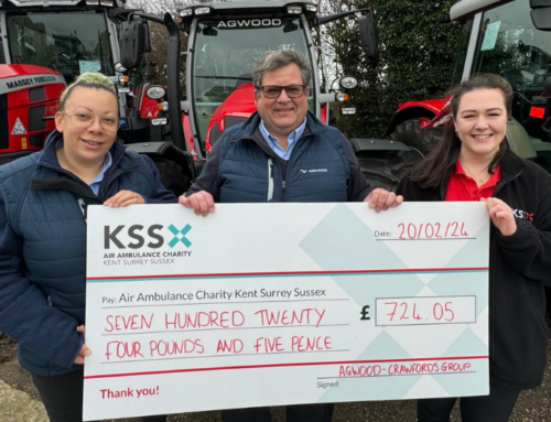 Agwood Presents Cheque to KSS Air Ambulance: A Heartfelt Gesture of Community Support